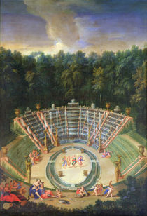 View of the Salle de Bal with a Performance of 'Rinaldo and Armida' by Jean the Younger Cotelle