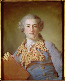 Portrait of Jean-Georges Noverre by Jean-Baptiste Perronneau