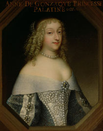 Anne de Gonzaga Princess Palatine by French School