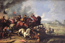 Battle Scene by Jacques Courtois
