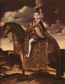 Equestrian Portrait of Henri IV by French School