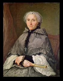 Portrait of a Woman in Grey by Jacques Andre Joseph Camelot Aved
