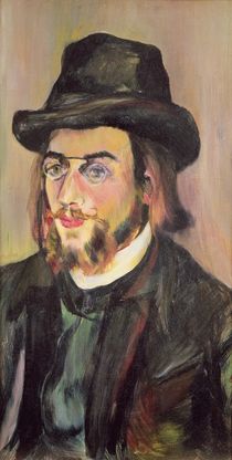 Portrait of Erik Satie c.1892 by Marie Clementine Valadon