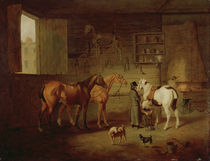 The Blacksmith's Shop, c.1810-20 by Henry Bernard Chalon