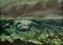 The Wave, after 1870 von Gustave Courbet