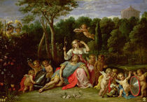 The Garden of Armida von David the Younger Teniers