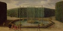 The Fountain of Bacchus at Versailles von French School