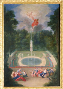 The Groves of Versailles with Mars and Venus before Apollo and Vulcan by Jean the Younger Cotelle