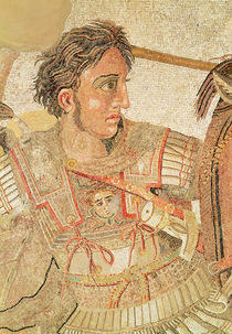 Alexander the Great from 'The Alexander Mosaic' by Roman