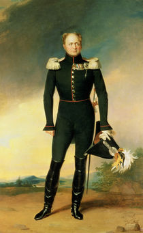 Portrait of Emperor Alexander I 1825 von George Dawe