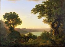 Lake Albano, Italy, 1777 von Thomas Jones