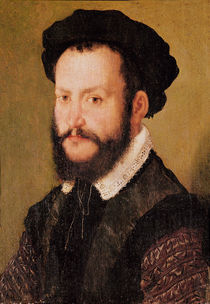 Portrait of a Man with Brown Hair von Corneille de Lyon