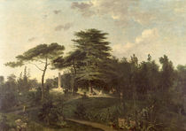 The Cedar of Lebanon in the Jardin des Plantes von Jean-Pierre Houel