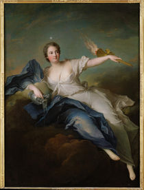 Portrait of Marie-Anne de Mailly-Nesle Marquise of La Tournelle as Eos by Jean-Marc Nattier