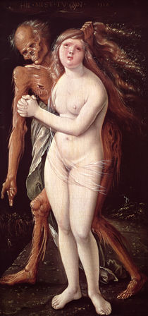 Young Woman and Death, 1517 by Hans Baldung Grien
