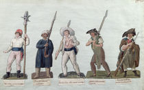 A Sans Culotte with his Pike von Lesueur Brothers