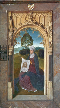 St. Veronica, from the reverse of the Triptych of Jan Floreins by Hans Memling