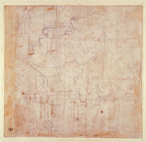 Study of a Head, 1525-26 von Michelangelo Buonarroti