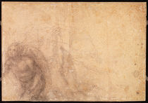 Study of an angel by Michelangelo Buonarroti