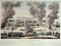 The Battle of Marengo, 25 Priarial An VIII after 1800 von Tessier
