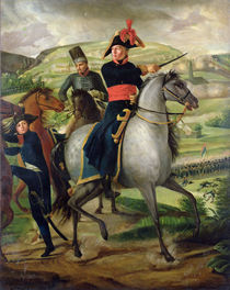 General Louis Marie Turreau de Garambouville at the Gravieres Affair by French School