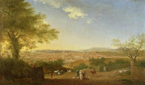 A Panoramic View of Florence from Bellosguardo von Thomas Patch