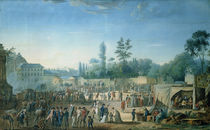 View of the Tuileries from the Place de la Revolution by Thomas Naudet