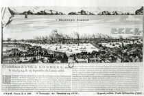 The Great Fire of London in 1666 von French School