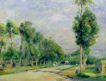 The Road to Versailles at Louveciennes by Pierre-Auguste Renoir