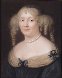 Portrait of Marie de Rabutin-Chantal Marquise de Sevigne von Robert Nanteuil