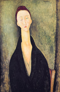 Madame Hanka Zborowska, 1918 by Amedeo Modigliani