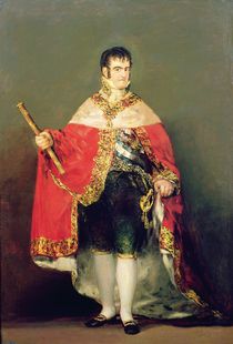 Portrait of Ferdinand VII 1814 by Francisco Jose de Goya y Lucientes