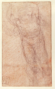 Study for 'The Resurrection' by Michelangelo Buonarroti
