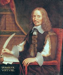 Portrait of Vincent Voiture by French School