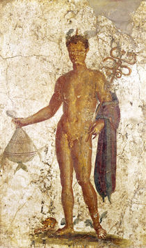 Mercury, from Pompeii, c.50-79 AD by Roman