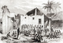 The Slave Market in Zanzibar by French School