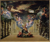 Set design for 'Atys' by Jean-Baptiste Lully by French School