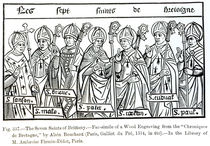 The Seven Saints of Brittany by French School