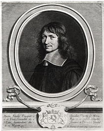 Portrait of Nicolas Fouquet 1662 von Robert Nanteuil