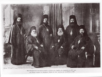 Bulgarian Bishops of Macedonia chased away from their diocese by Serbs by French Photographer