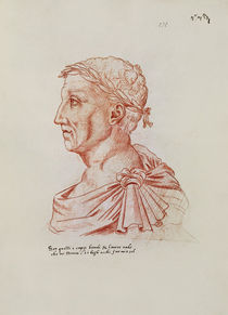 Ms.266 fol.271 v Petrarch by Jacques Le Boucq