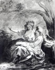 A Meeting Place for Love by Jean-Honore Fragonard