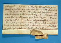 A formal protest over the anointment of Henry III in Gloucester by Italian School