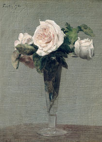 Flowers, 1872 von Ignace Henri Jean Fantin-Latour