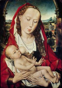 Virgin and Child, c.1467-70 von Hans Memling