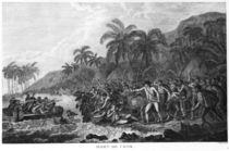 The Death of Captain James Cook 14th February 1779 von Benard