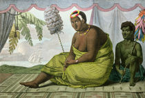 Ka'ahumanu, Queen of the Sandwich Islands von Ludwig Choris
