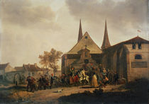 Pillage of a Church during the Revolution von Jacques Francois Joseph Swebach