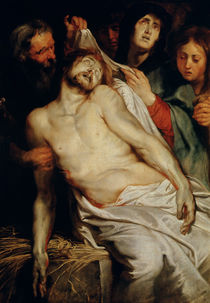 Triptych of Christ on the Straw by Peter Paul Rubens