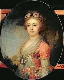Portrait of Grand Duchess Alexandra by Vladimir Lukich Borovikovsky